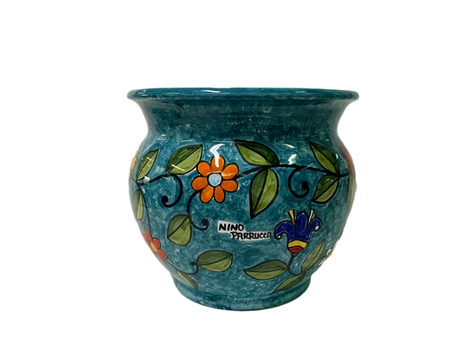 Cachepot  Bombato in ceramica Nino Parrucca