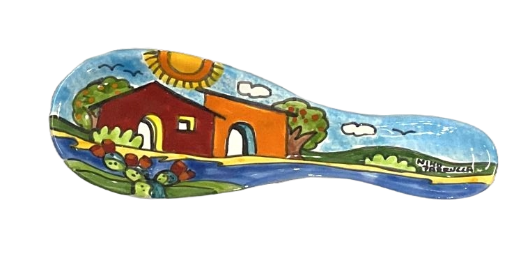 Poggia Posate in ceramica Nino Parrucca