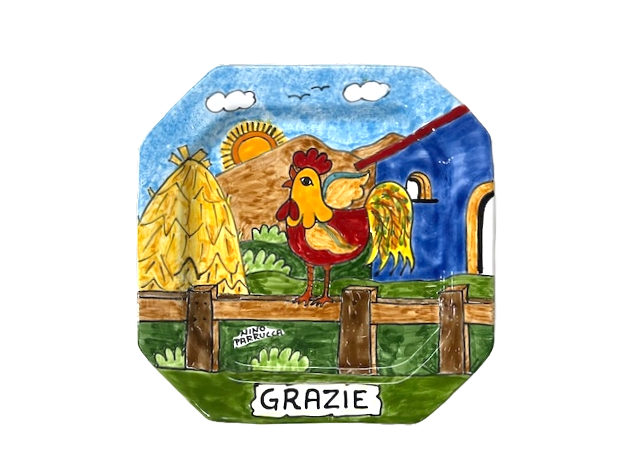 Rendiresto ottagonale cm.19x19 - Art 157 Nino Parrucca