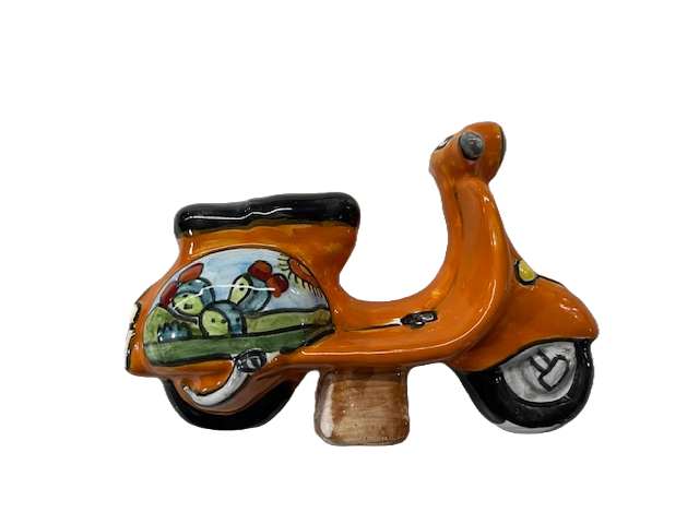 Vespa Piaggio in ceramica Nino Parrucca