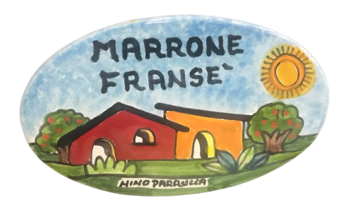 Piastrella Ovale  VARI DECORI Nino Parrucca