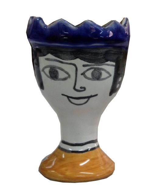 Portauovo RE/REGINA colore di capelli personalizzabile Nino Parrucca