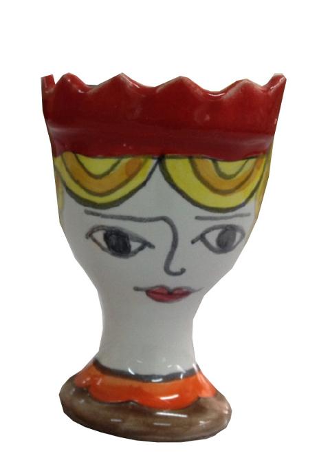 Portauovo RE/REGINA colore di capelli personalizzabile Nino Parrucca