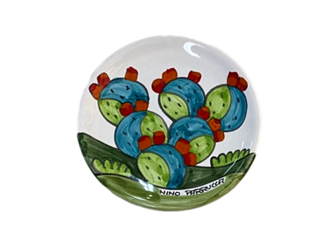 Piattino in ceramica vari decori Nino Parrucca