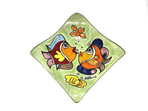 Svuota tasche quadrato VARIE MISURE E DECORI Nino Parrucca
