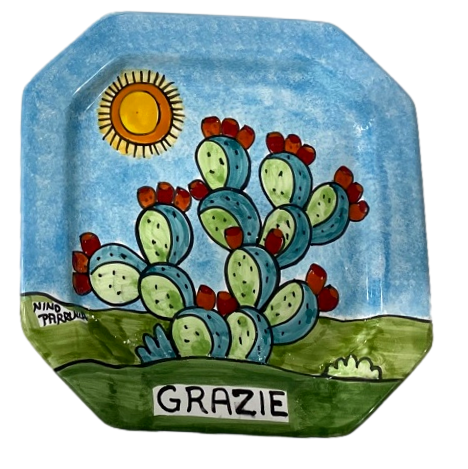 Rendiresto ottagonale cm.19x19 - Art 157 Nino Parrucca