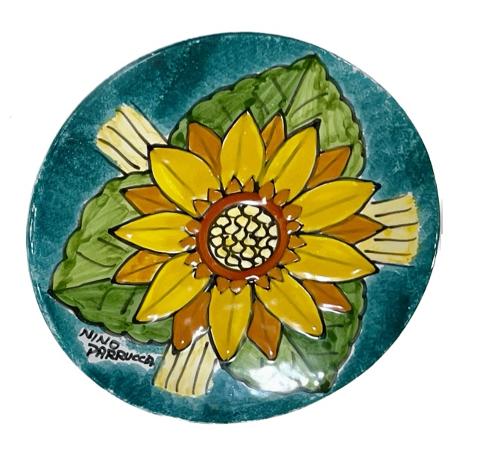 Sottopentola / Poggiapentola in ceramica due misure, vari decori Nino Parrucca