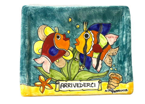 Rendiresto in ceramica con scivolo Nino Parrucca