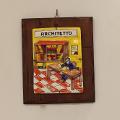 Targhe Mestiere a rilievo Nino Parrucca in ceramica e legno - Art.80/a