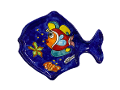 Piatto a forma di Pesce Nino Parrucca cm.33x23
