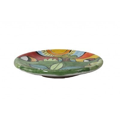 Piattino in ceramica 2 decori e 3 misure - Art.144/a - 147 - 214 Nino Parrucca
