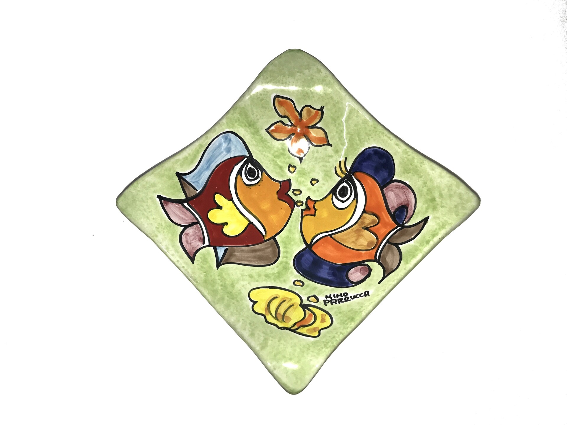 Svuota tasche quadrato VARIE MISURE E DECORI Nino Parrucca