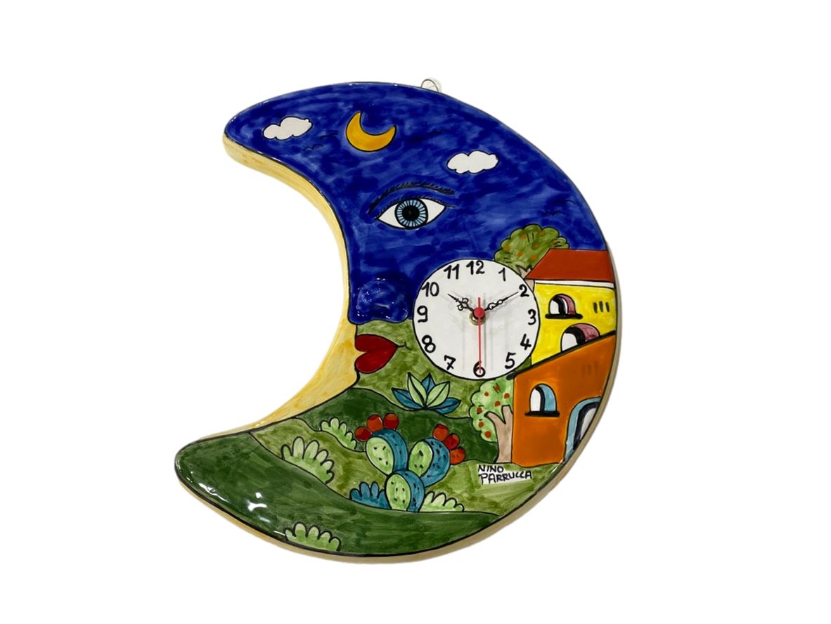 Orologio Luna da parete Nino Parrucca