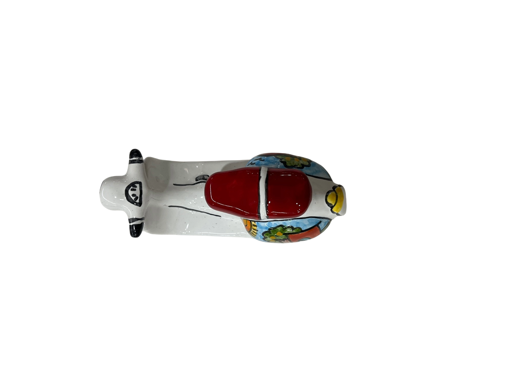 Vespa Piaggio in ceramica Nino Parrucca