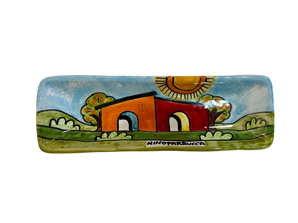 Porta Grissini art.124 Nino Parrucca in ceramica