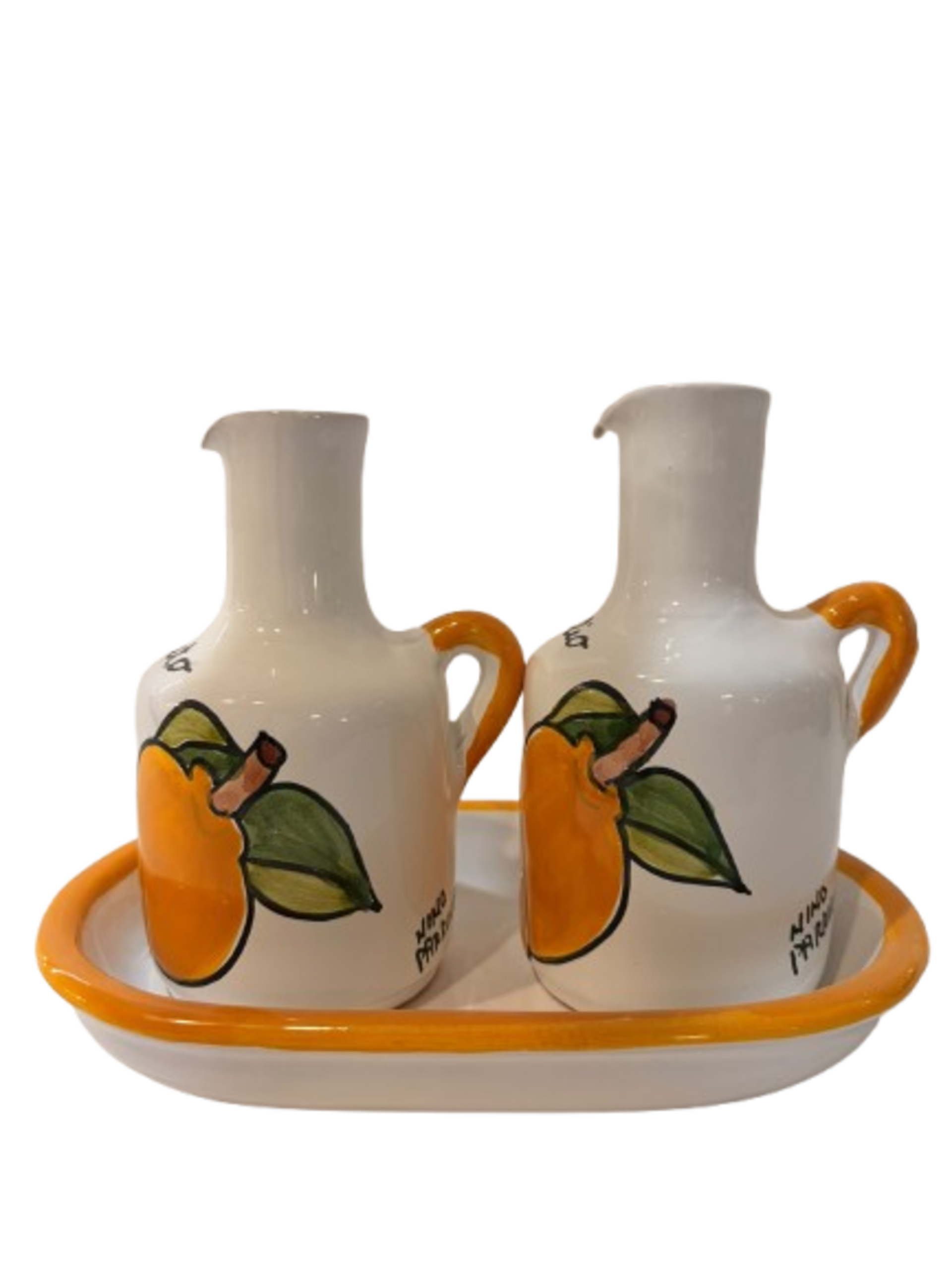 Olio Aceto da 100 ml - casette notturno Nino Parrucca in ceramica