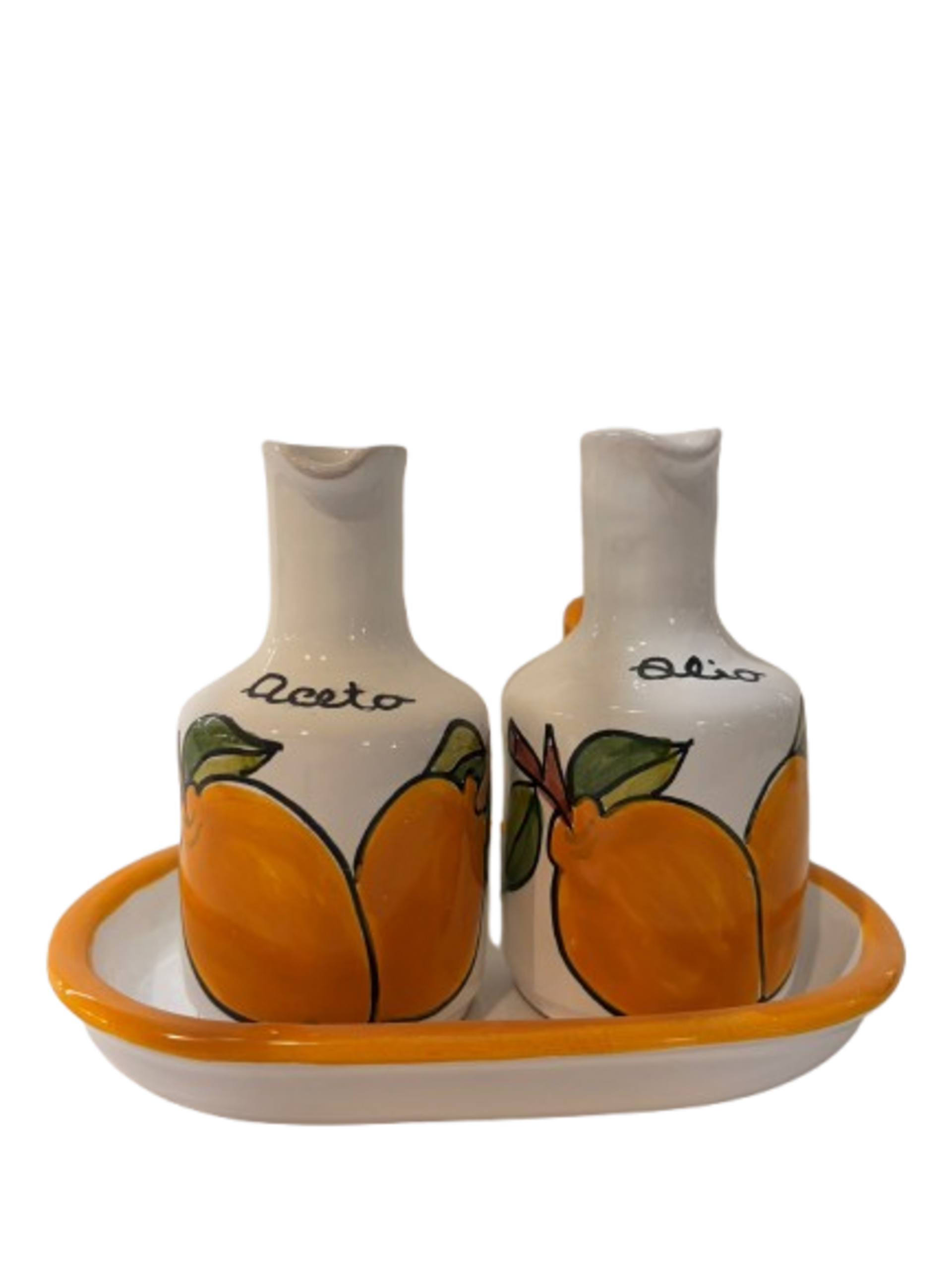 Olio Aceto da 100 ml - casette notturno Nino Parrucca in ceramica
