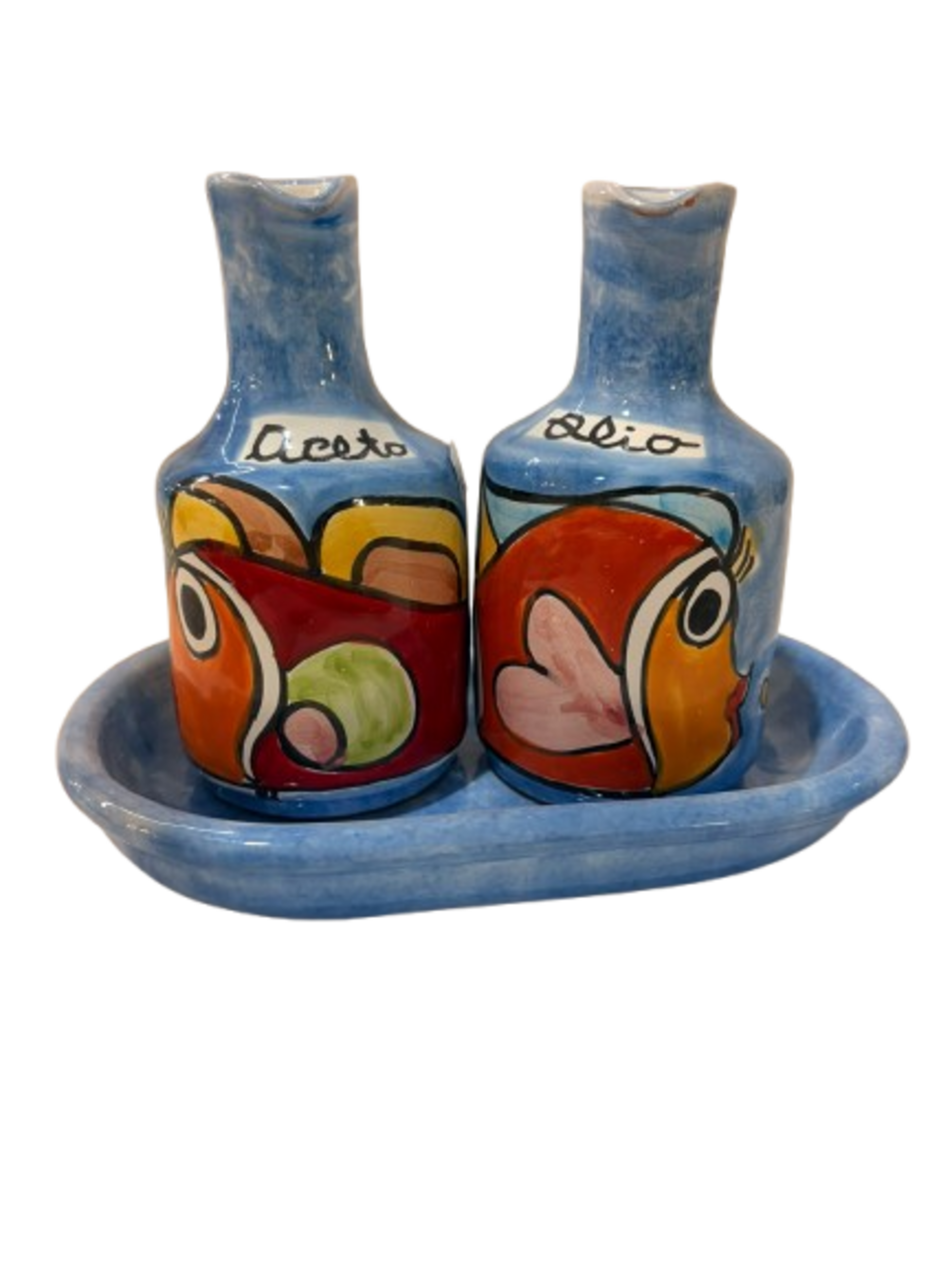 Olio Aceto da 100 ml - casette notturno Nino Parrucca in ceramica