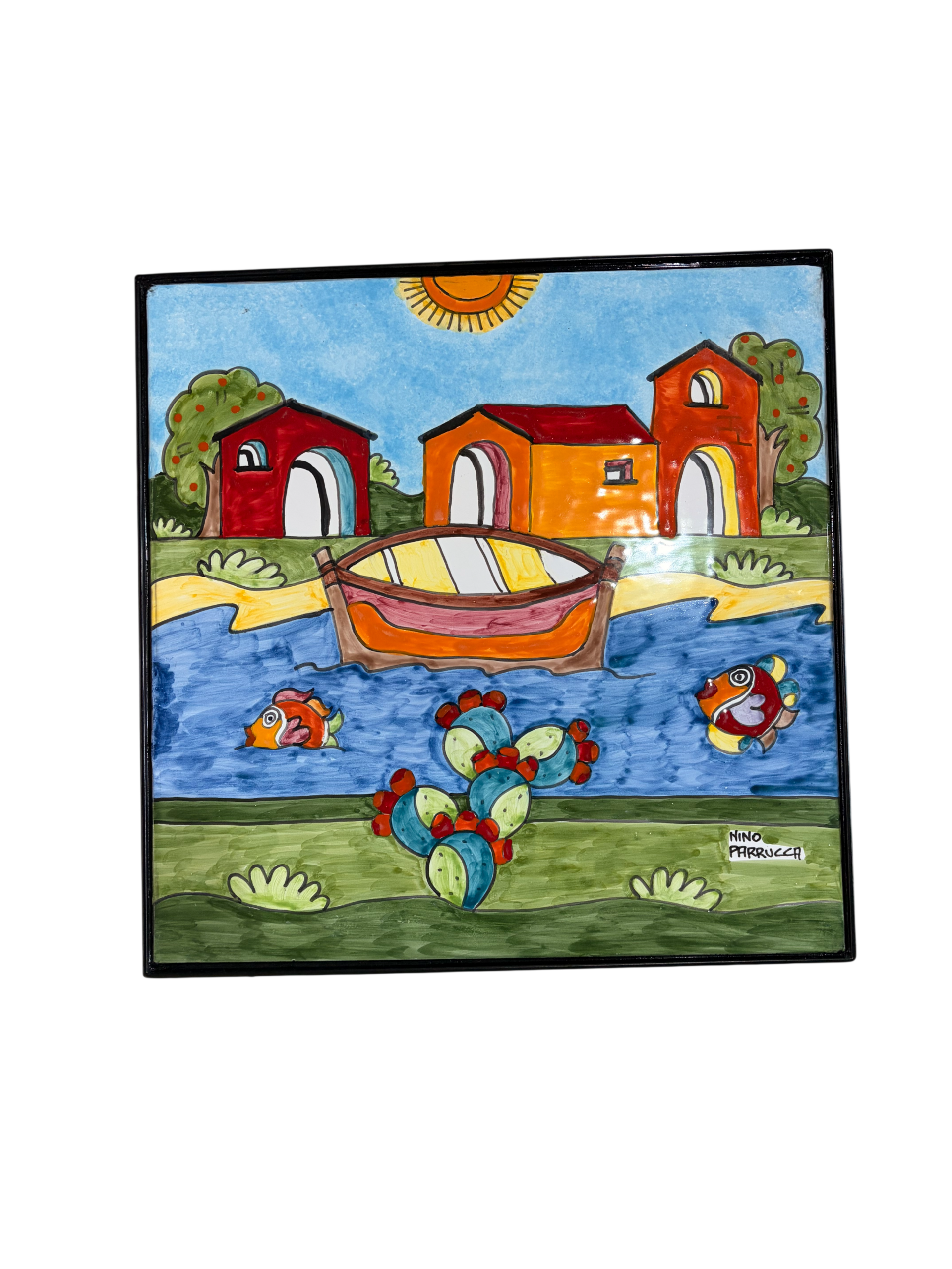 Tavolino basso cm 40x40 Nino Parrucca