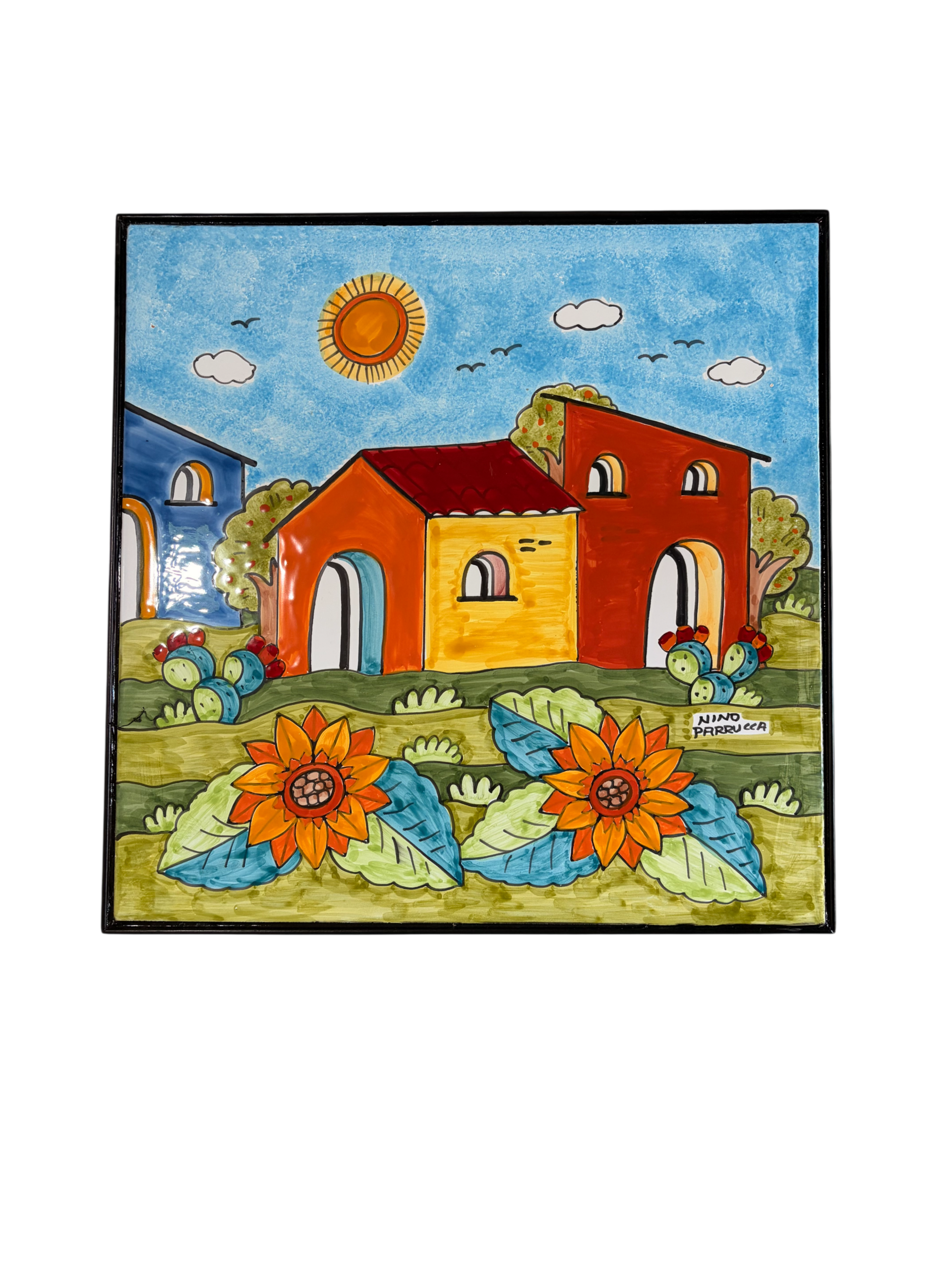 Tavolino basso cm 40x40 Nino Parrucca