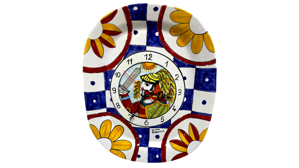 Orologio Ottagonale a piatto Nino Parrucca