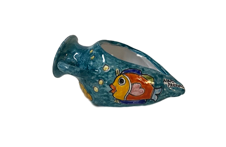 Anfora coricata vari decori Nino Parrucca