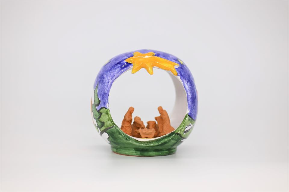 Presepe Sferico disponibile in due misure Nino Parrucca