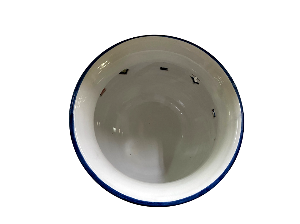 Cachepot Traforato Pesci e Polpo in ceramica Nino Parrucca