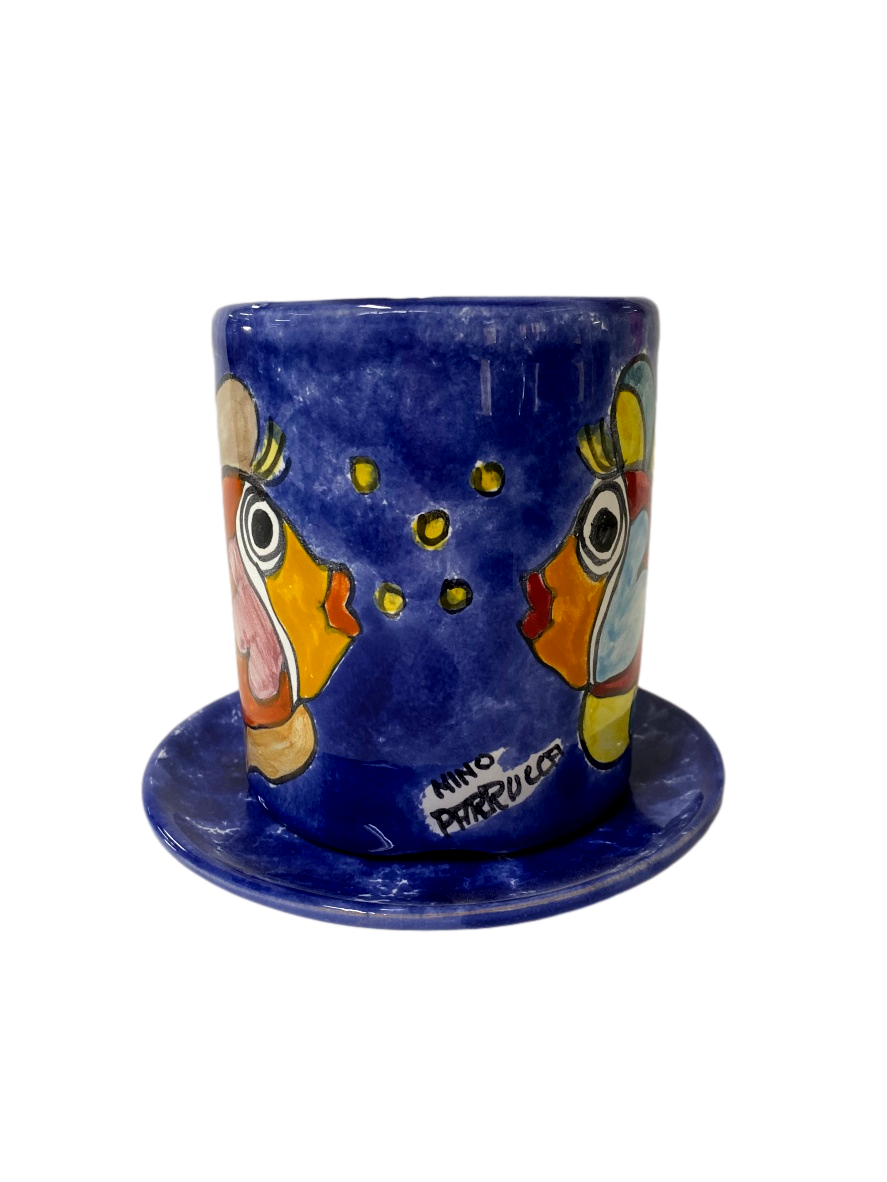Scolaposate in ceramica Vari decori Nino Parrucca