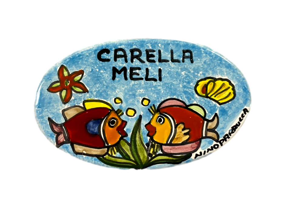 Piastrella personalizzata In ceramica Nino Parrucca