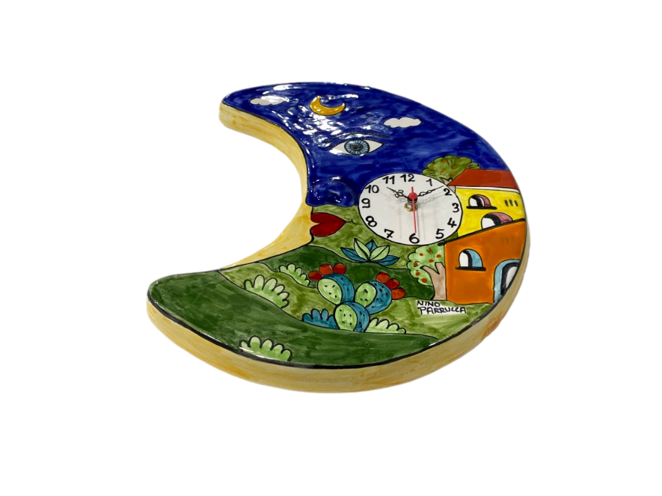Orologio Luna da parete Nino Parrucca