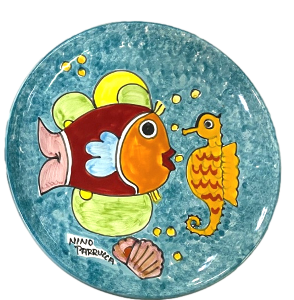 Sottopiatto in ceramica Sottopiatto Nino Parrucca