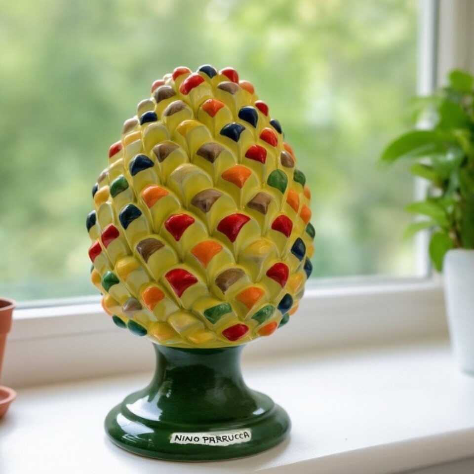 Pigna Gialla Multicolor Nino Parrucca