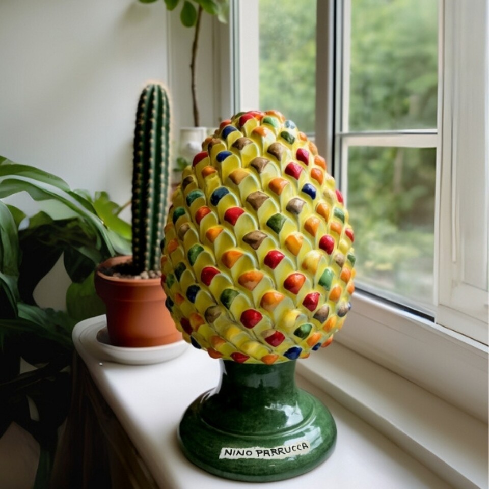 Pigna Gialla Multicolor Nino Parrucca