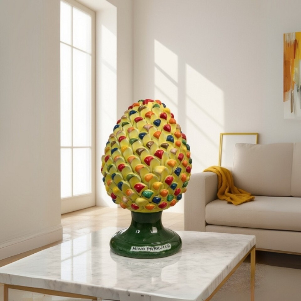 Pigna Gialla Multicolor Nino Parrucca