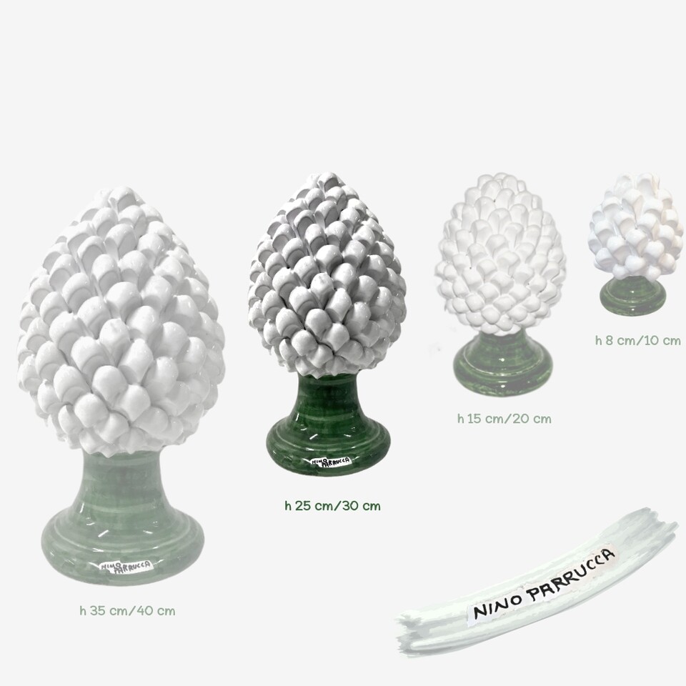 Pigna Bianca e verde Nino Parrucca