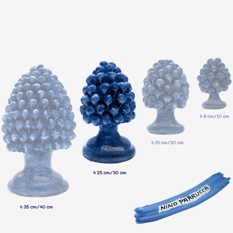 Pigna Verde Azzurro Nino Parrucca