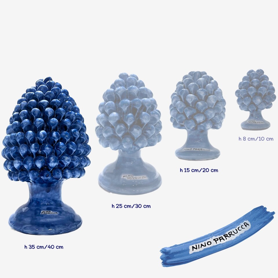 Pigna Verde Azzurro Nino Parrucca