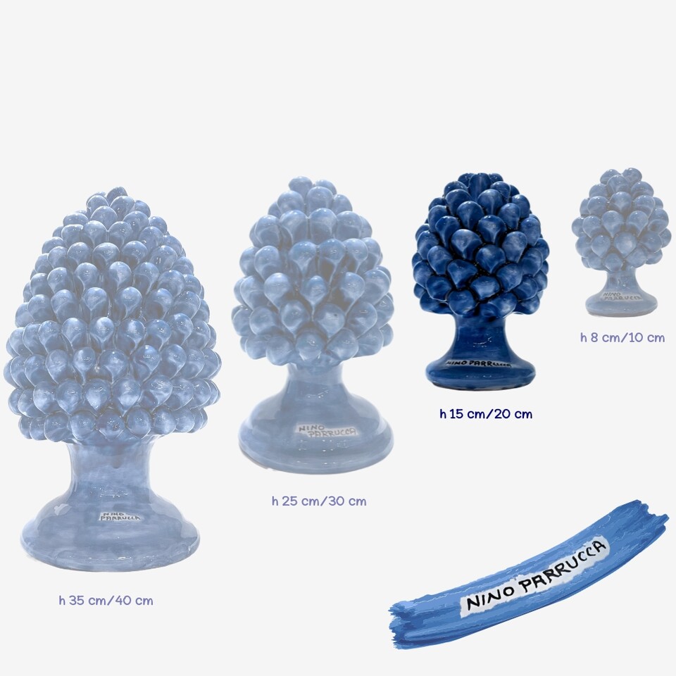 Pigna Verde Azzurro Nino Parrucca