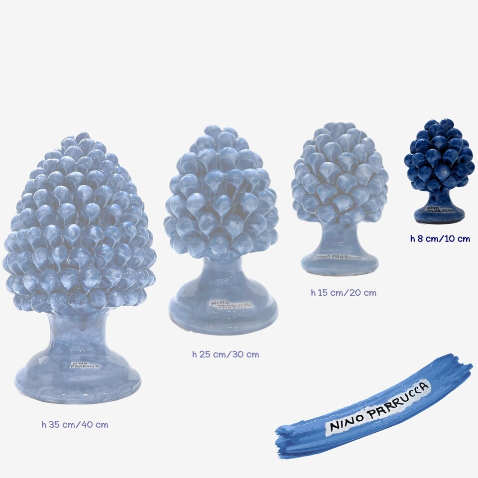 Pigna Verde Azzurro Nino Parrucca