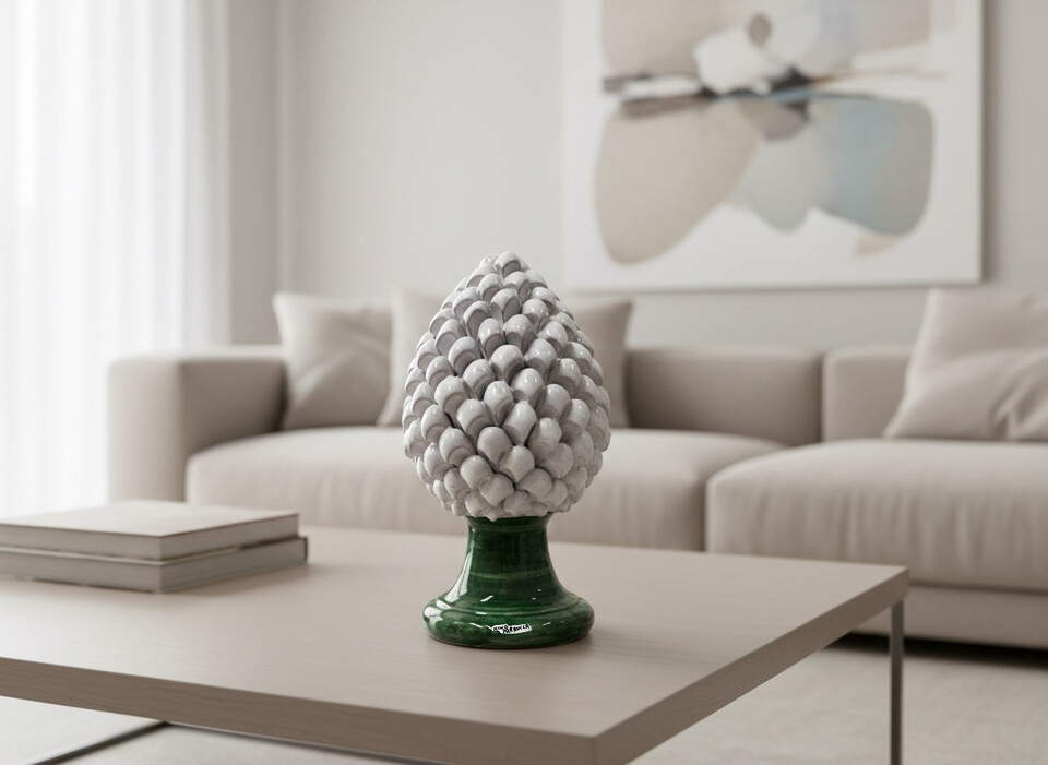 Pigna Bianca e verde Nino Parrucca