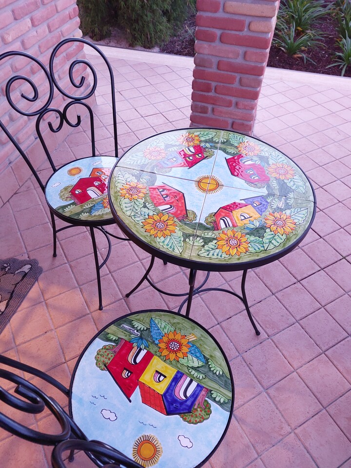 Set tavolo e sedie - Casette Nino Parrucca