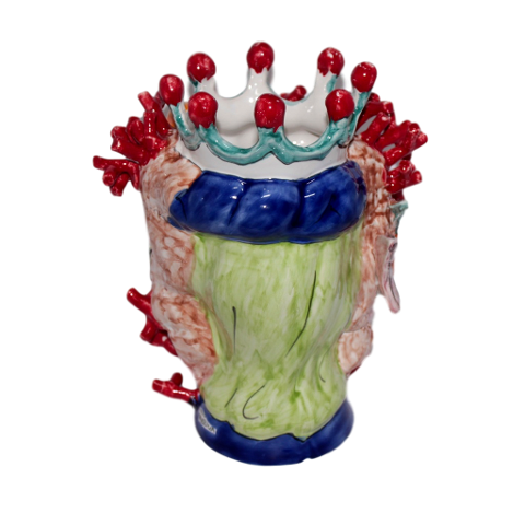 Testa di Moro Versione Marina in ceramica Nino Parrucca