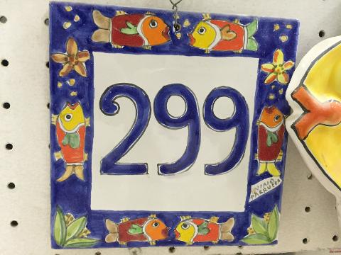 Piastrella personalizzata Nino Parrucca In Ceramica