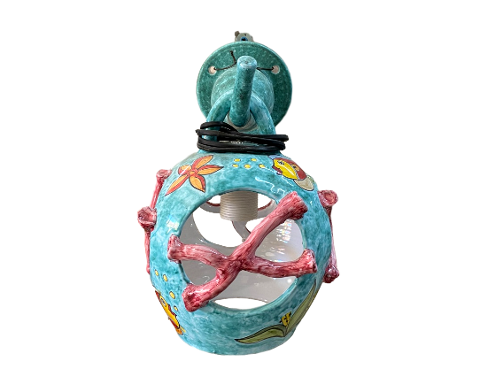 Lampioncino Bolla con Corallo Nino Parrucca