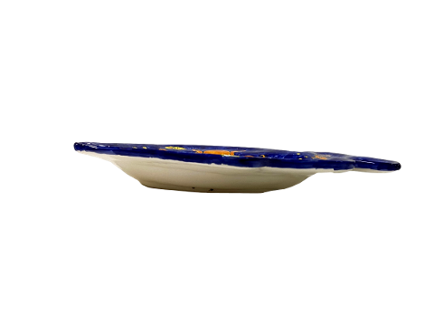 Piatto grande a forma di Pesce Nino Parrucca cm.52x41