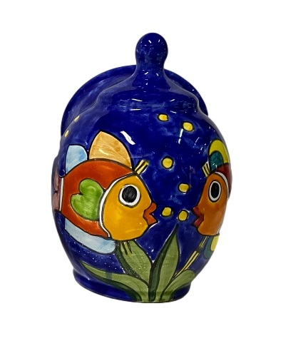 Saliera Francese Vari Decori Nino Parrucca