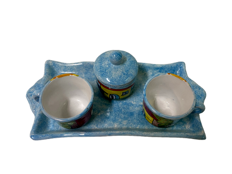 Tete a Tete decoro casette - 4 pezzi Nino Parrucca