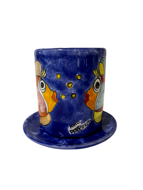 Scolaposate in ceramica Nino Parrucca Vari decori