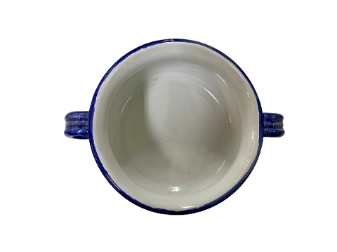 Porta vaso d.cm.22 H.cm.13 con manici Nino Parrucca